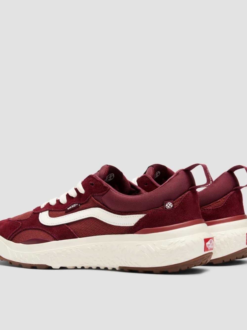 new women's 9.5 VANS ULTRARANGE NEO VR3 SHOES - PORT/TRUE WHITE - Picture 3 of 5
